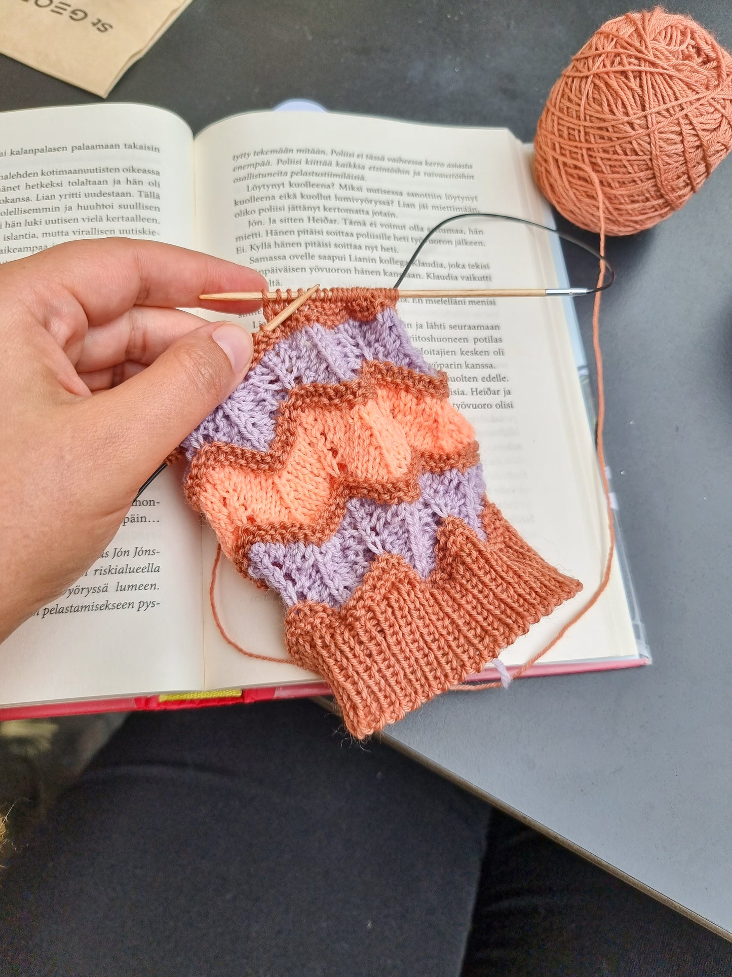 Scrapbook socks