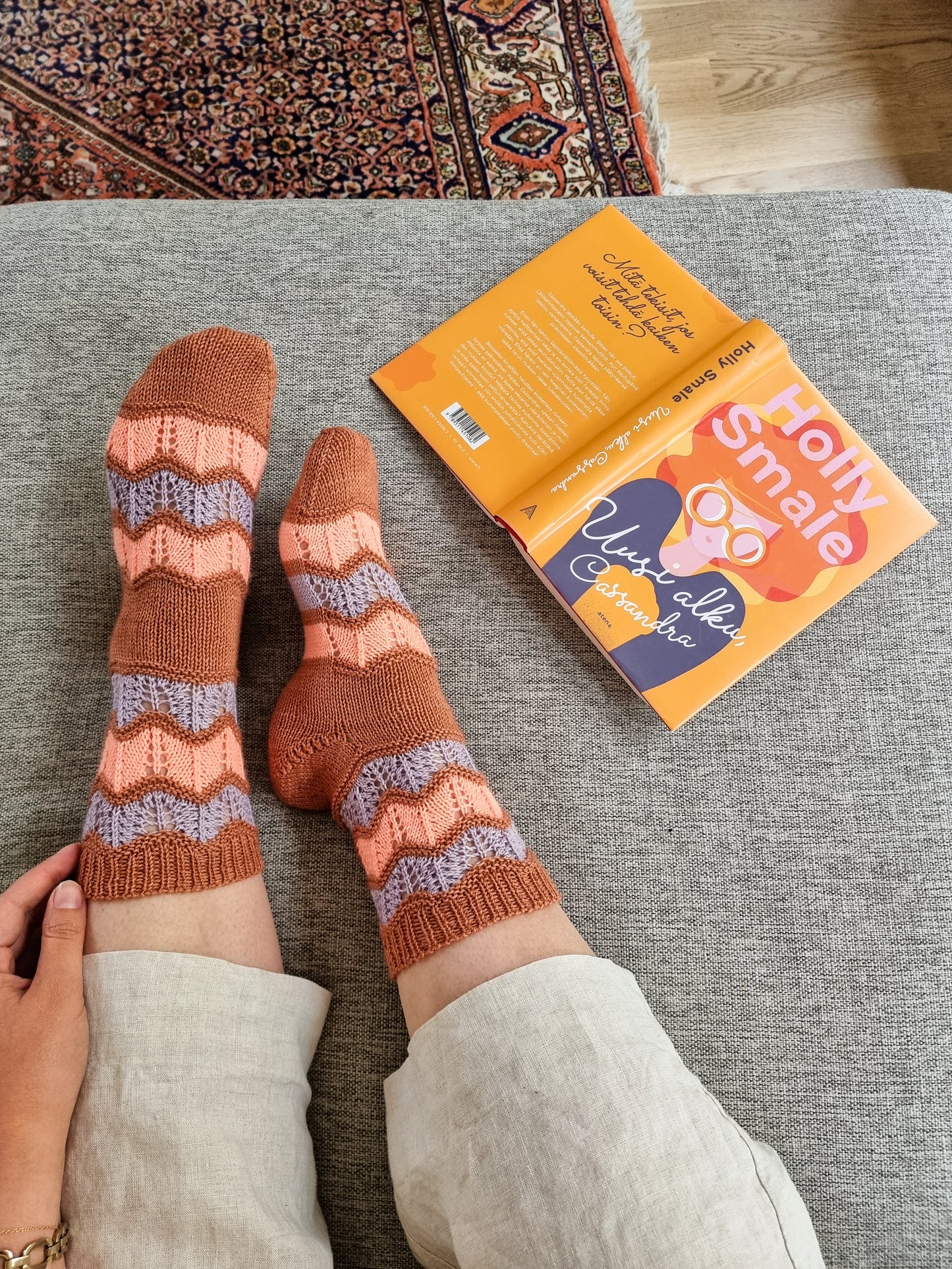 Scrapbook socks