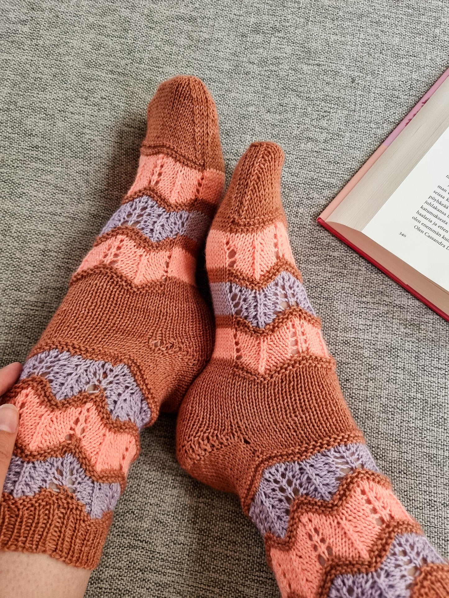 Scrapbook socks