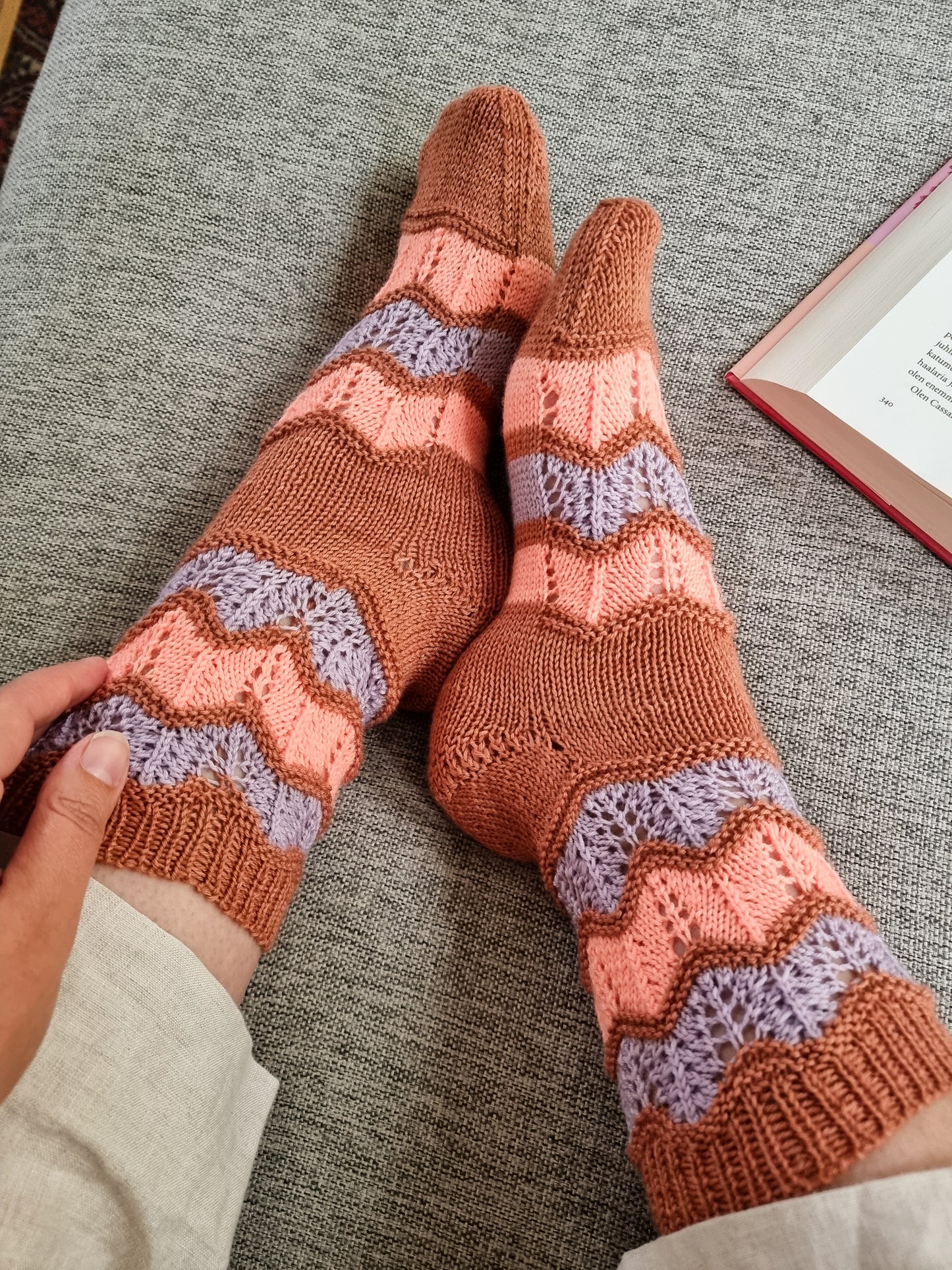 Scrapbook socks