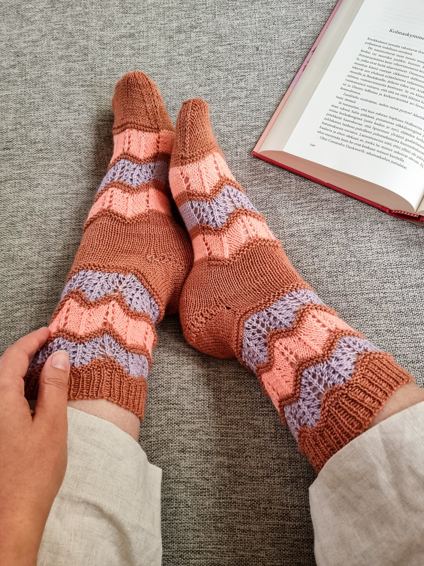 Scrapbook socks