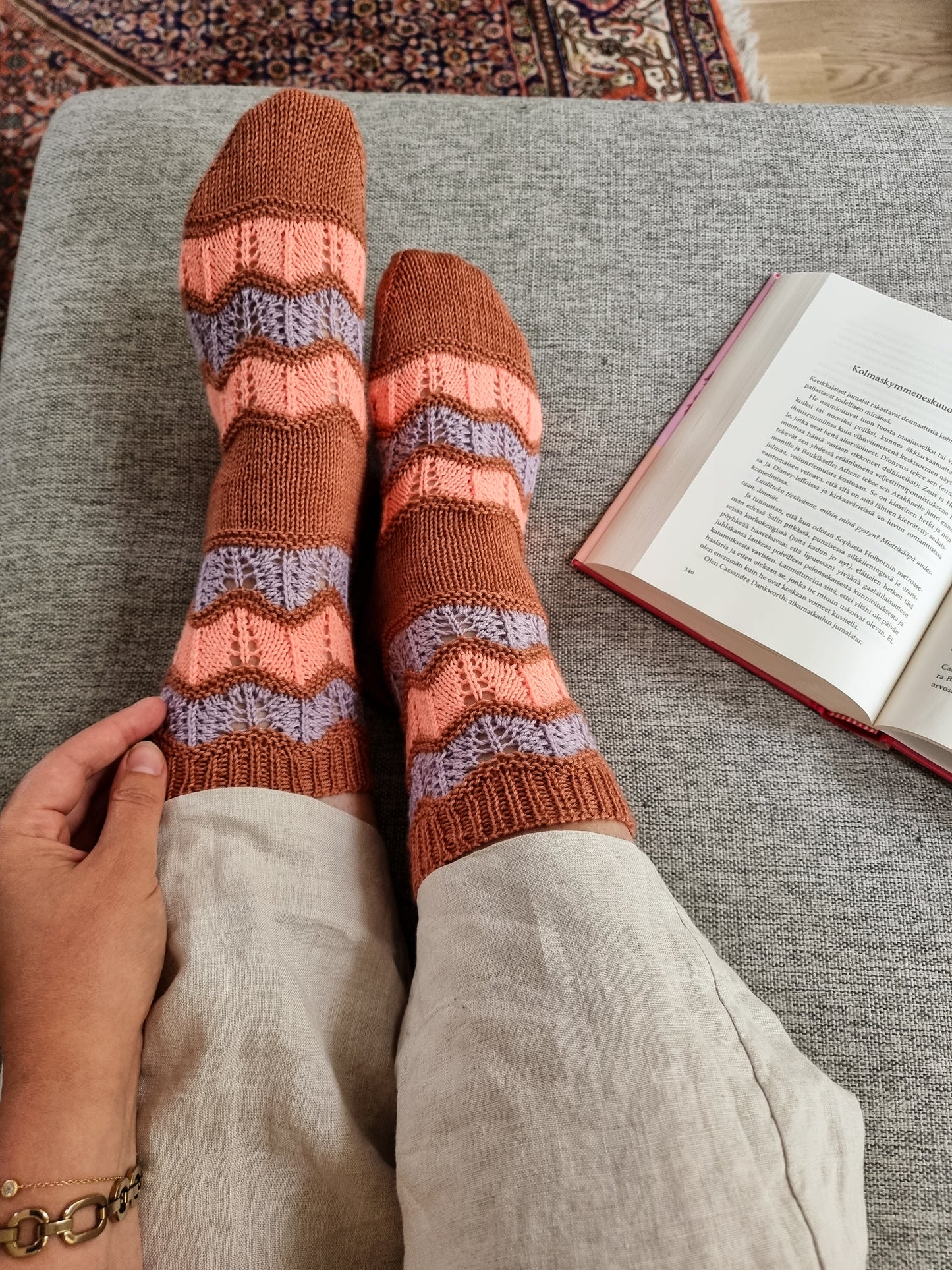 Scrapbook socks