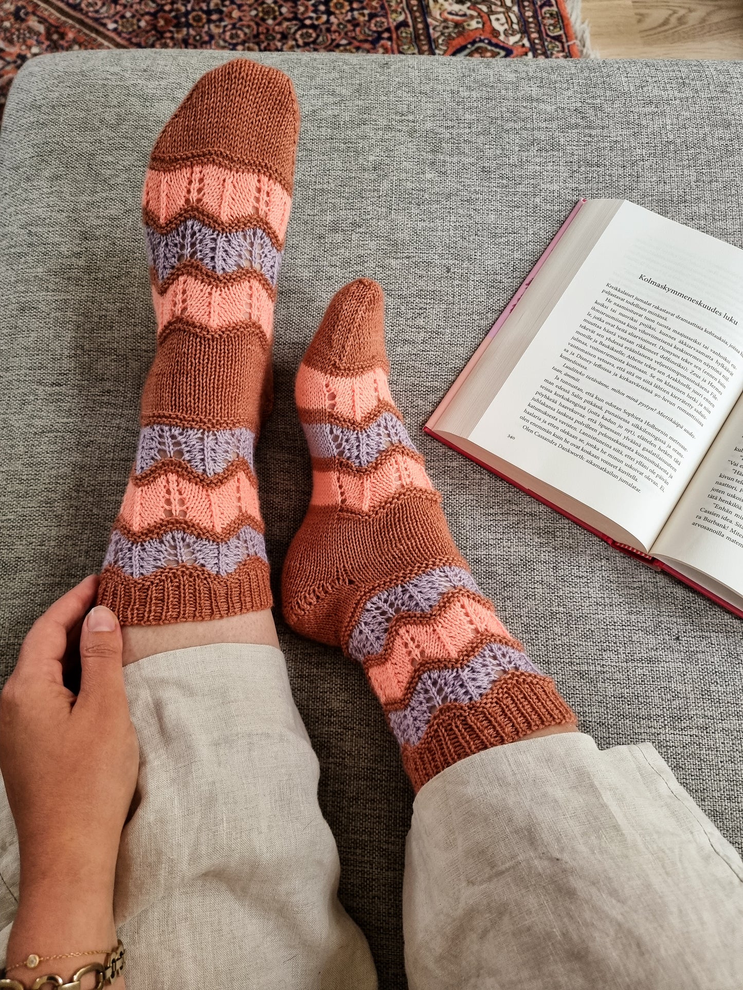 Scrapbook socks