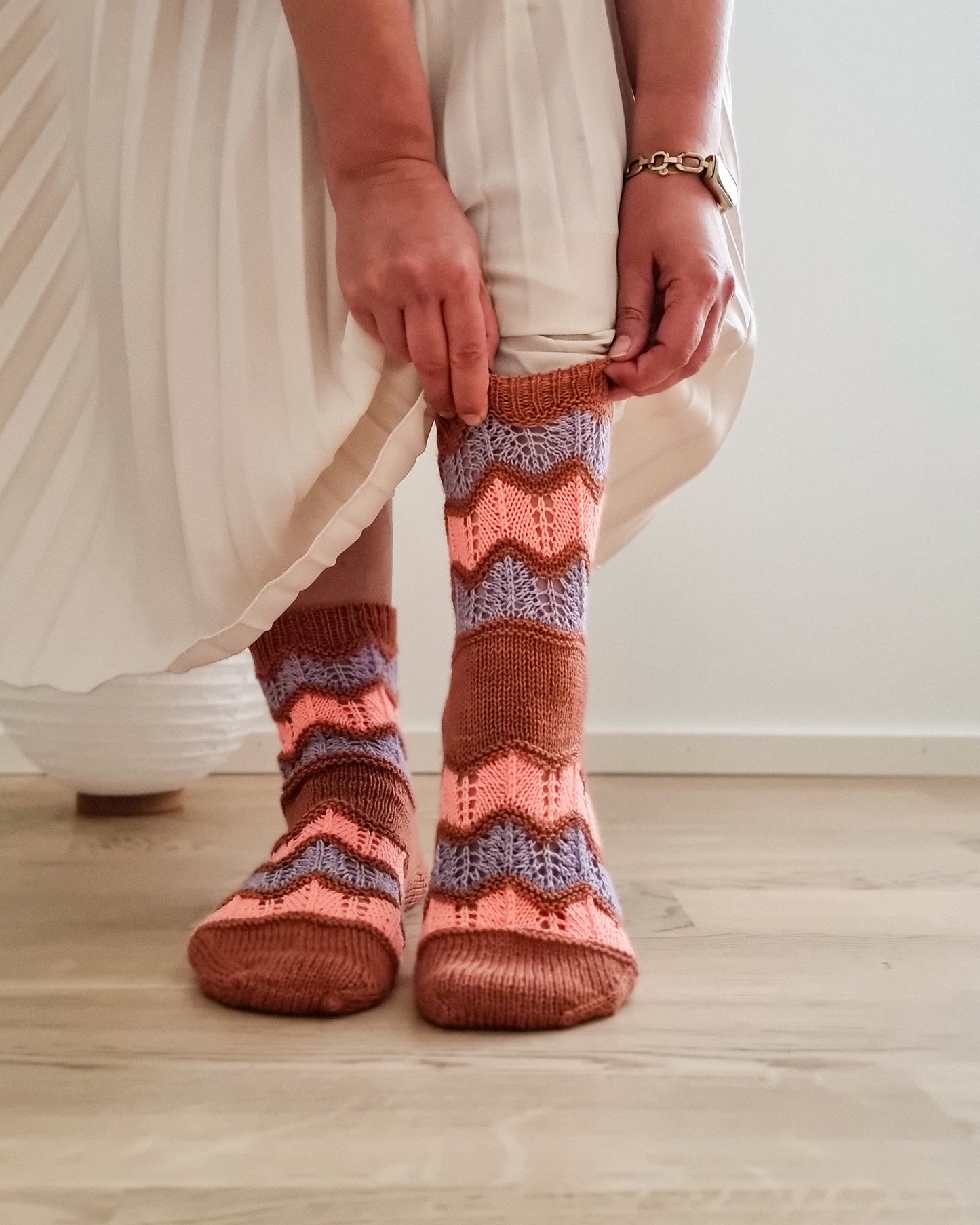 Scrapbook socks