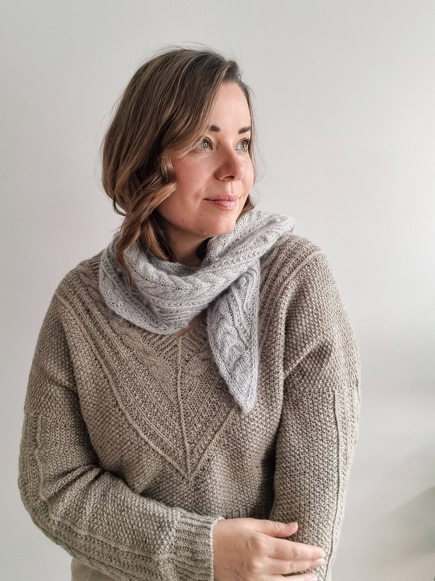 Turtle Dove shawl