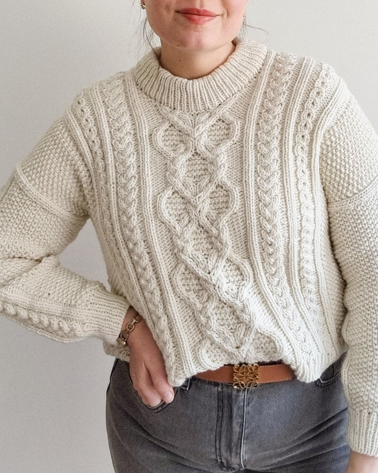 Moonflower pullover