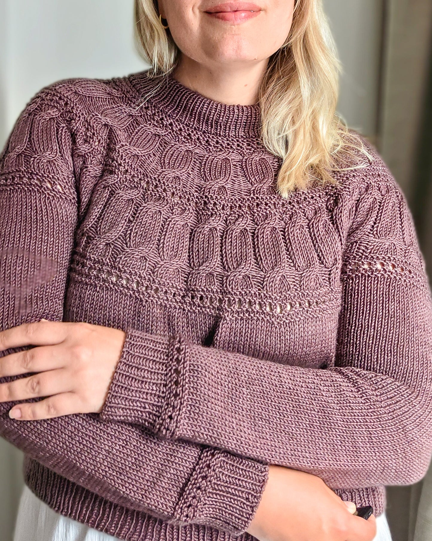 Colette yoke pullover