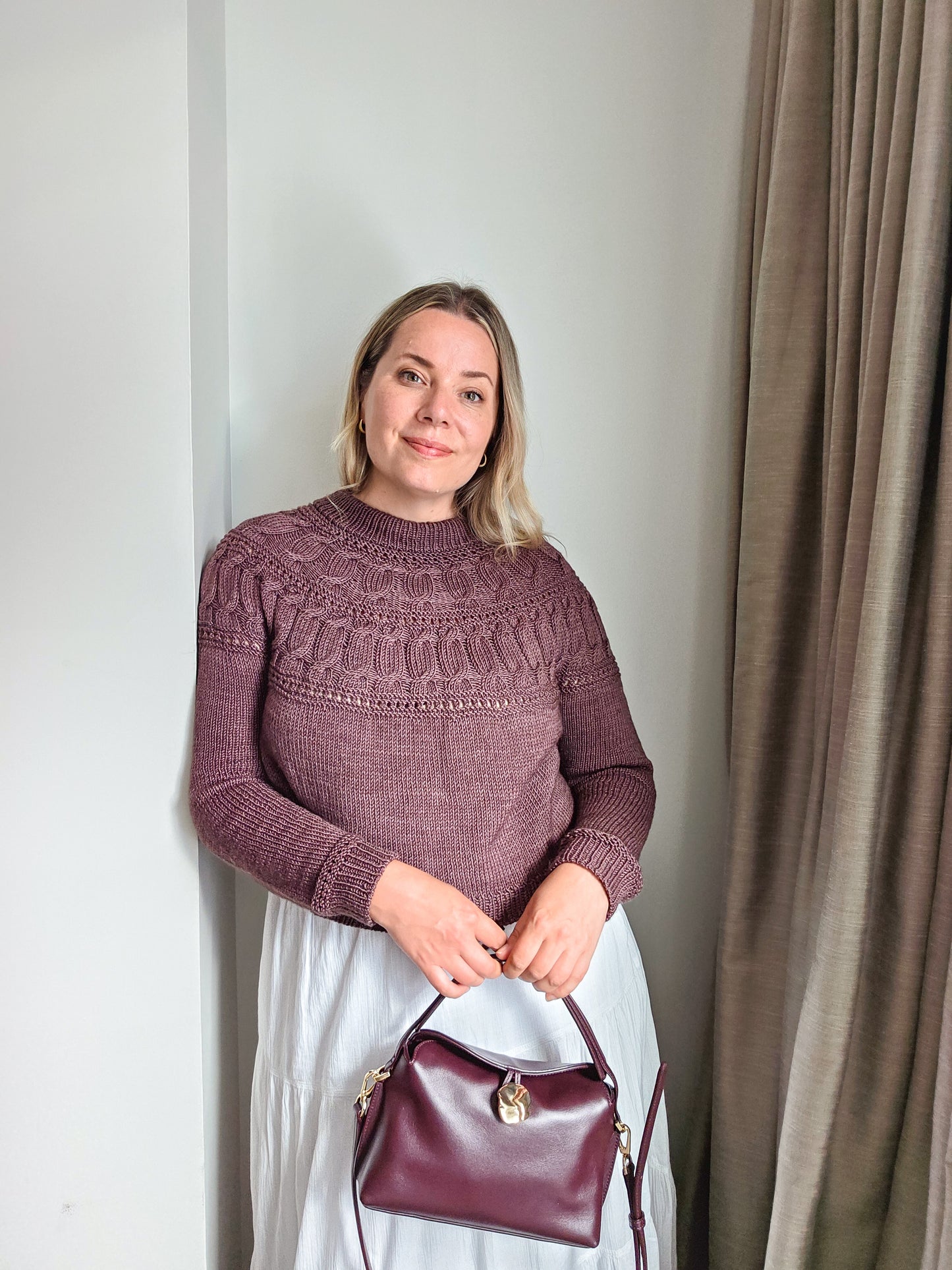 Colette yoke pullover