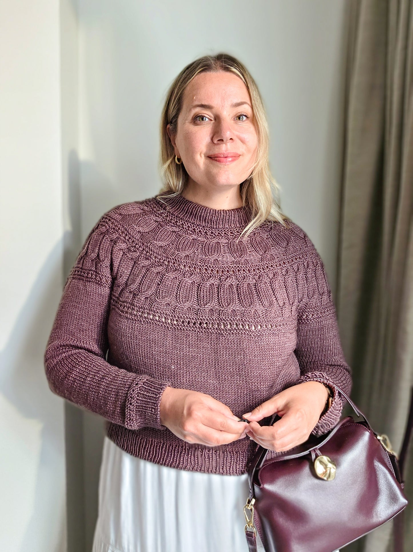 Colette yoke pullover