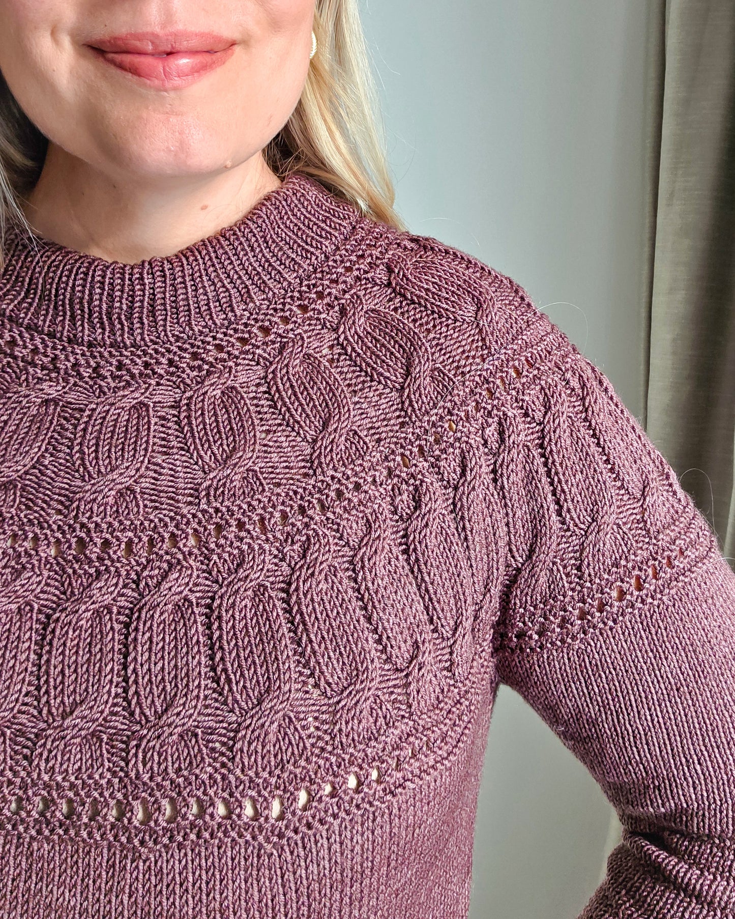Colette yoke pullover