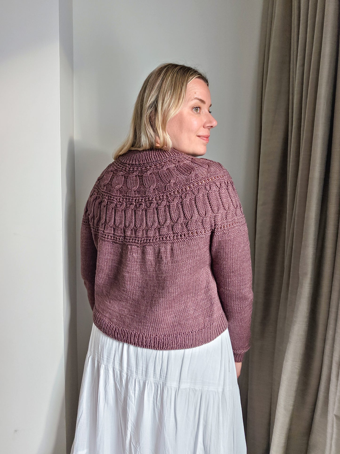 Colette yoke pullover