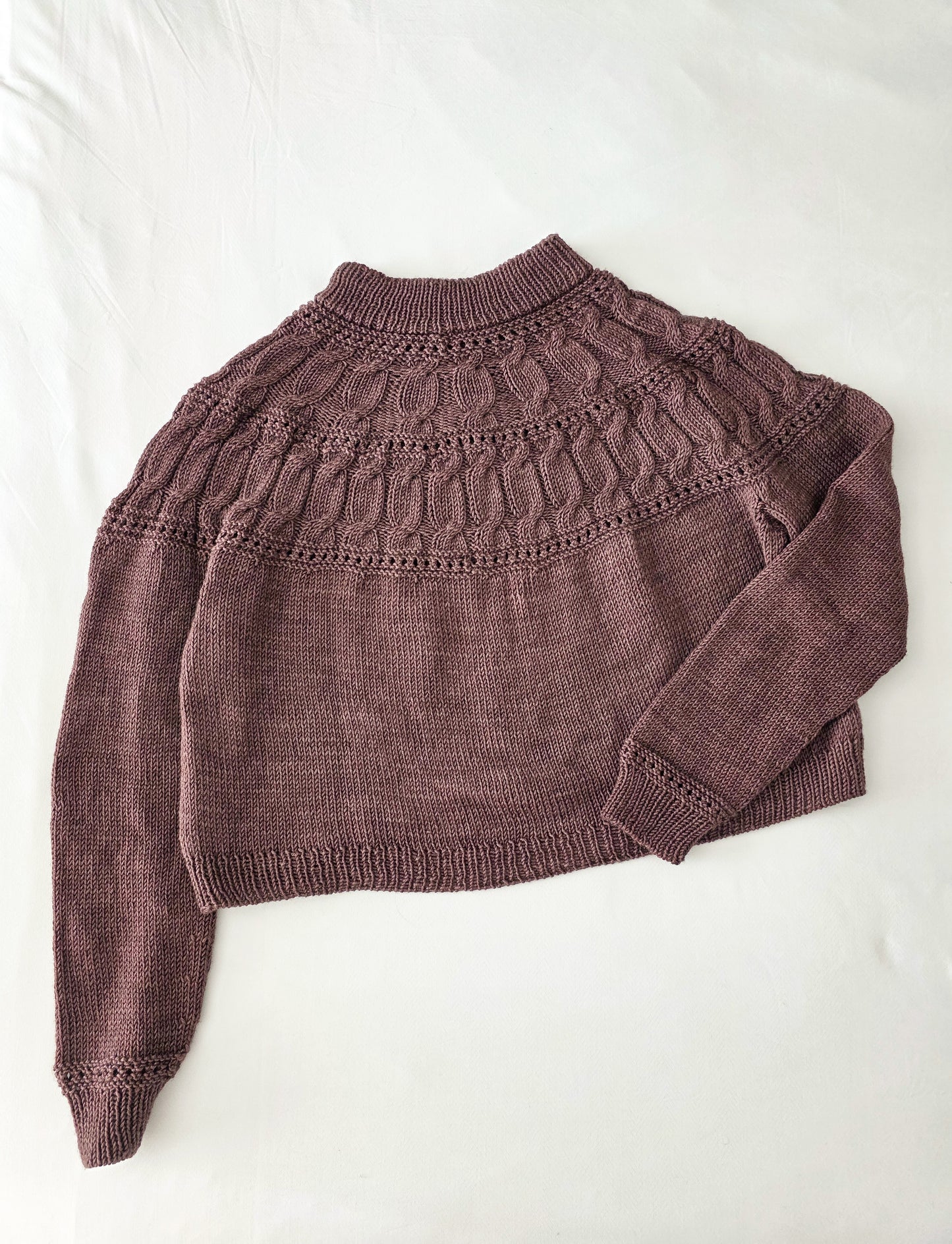 Colette yoke pullover