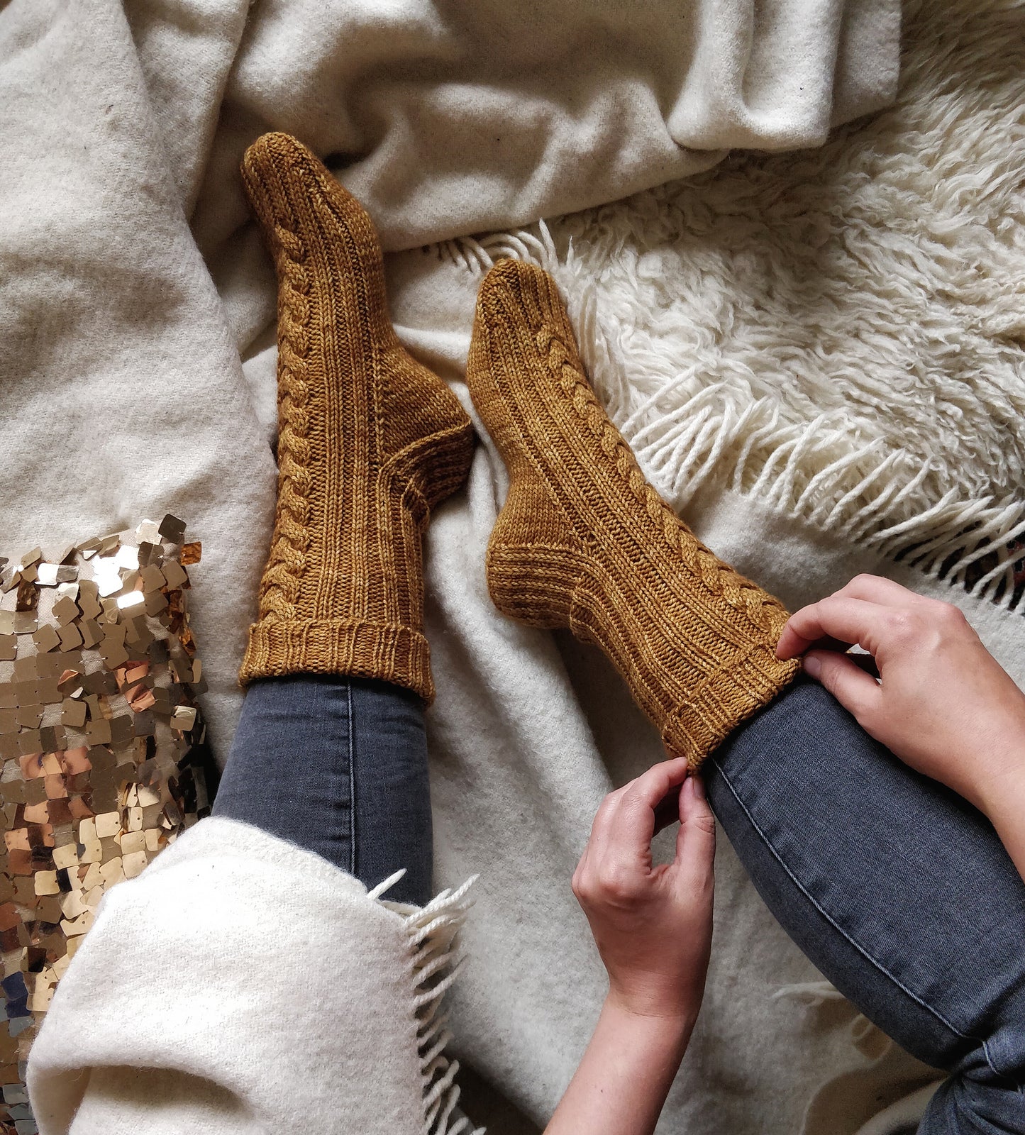 Hygge Season socks