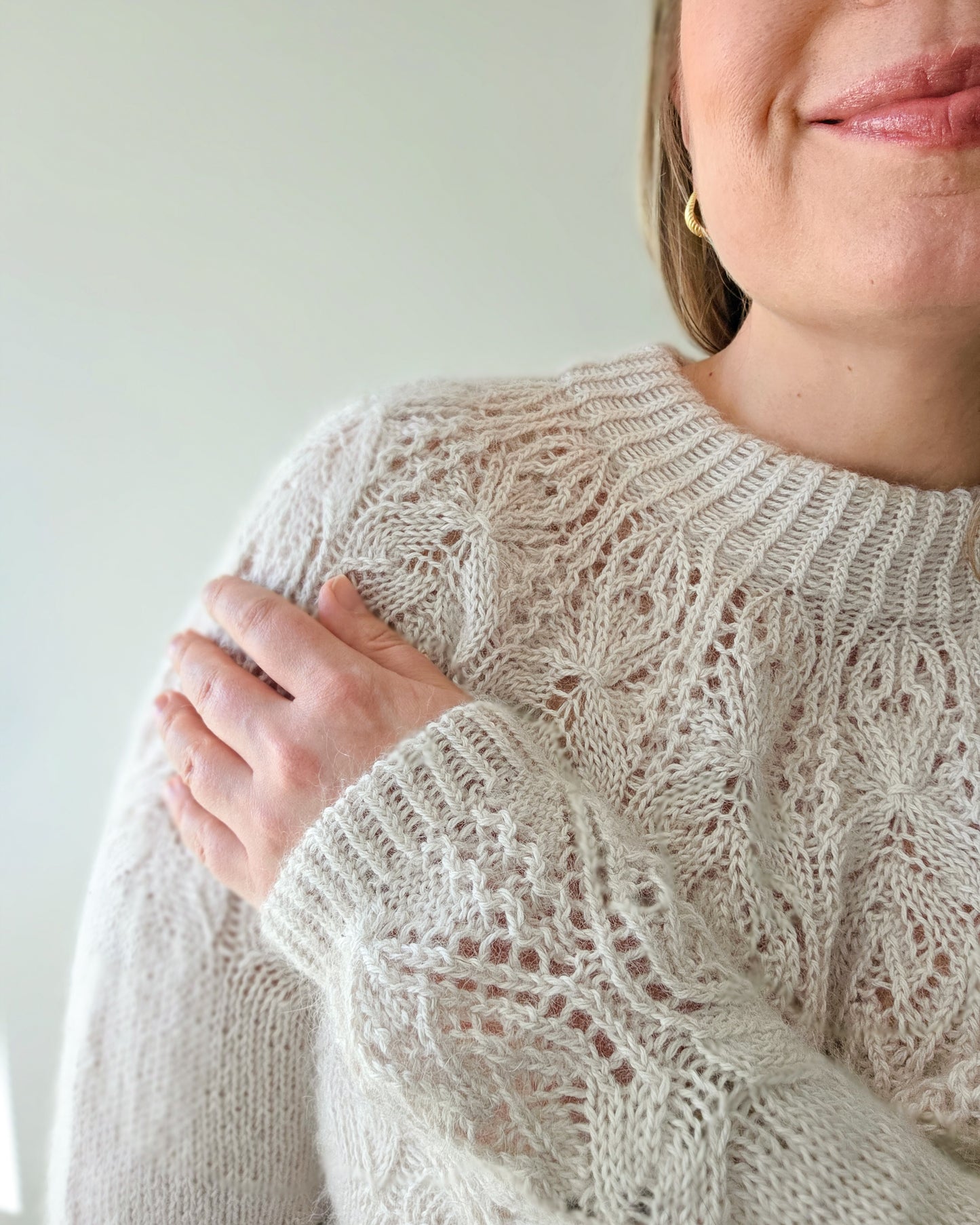 Orchid Bloom pullover