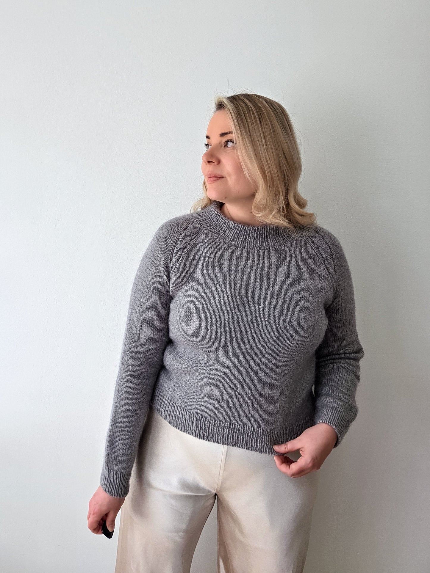 Rainy day pullover