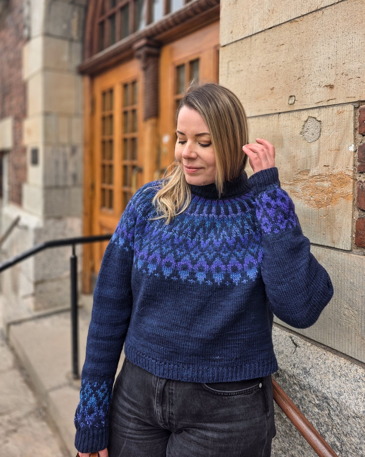 Northern Lights pullover