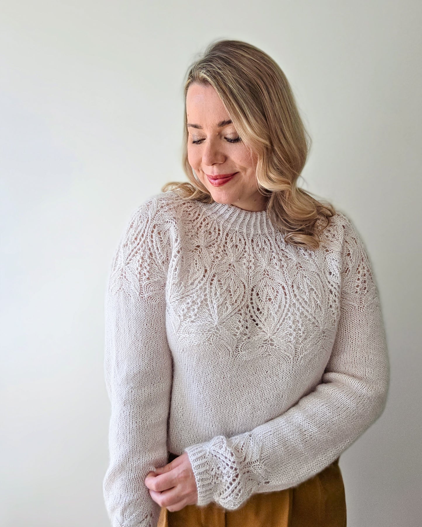 Orchid Bloom pullover