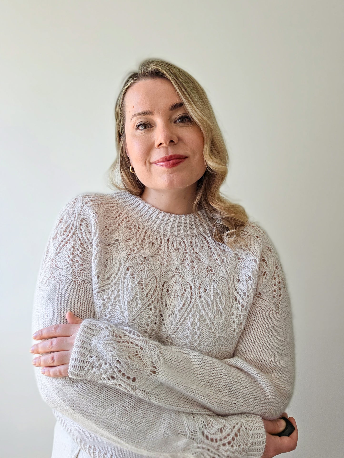Orchid Bloom pullover