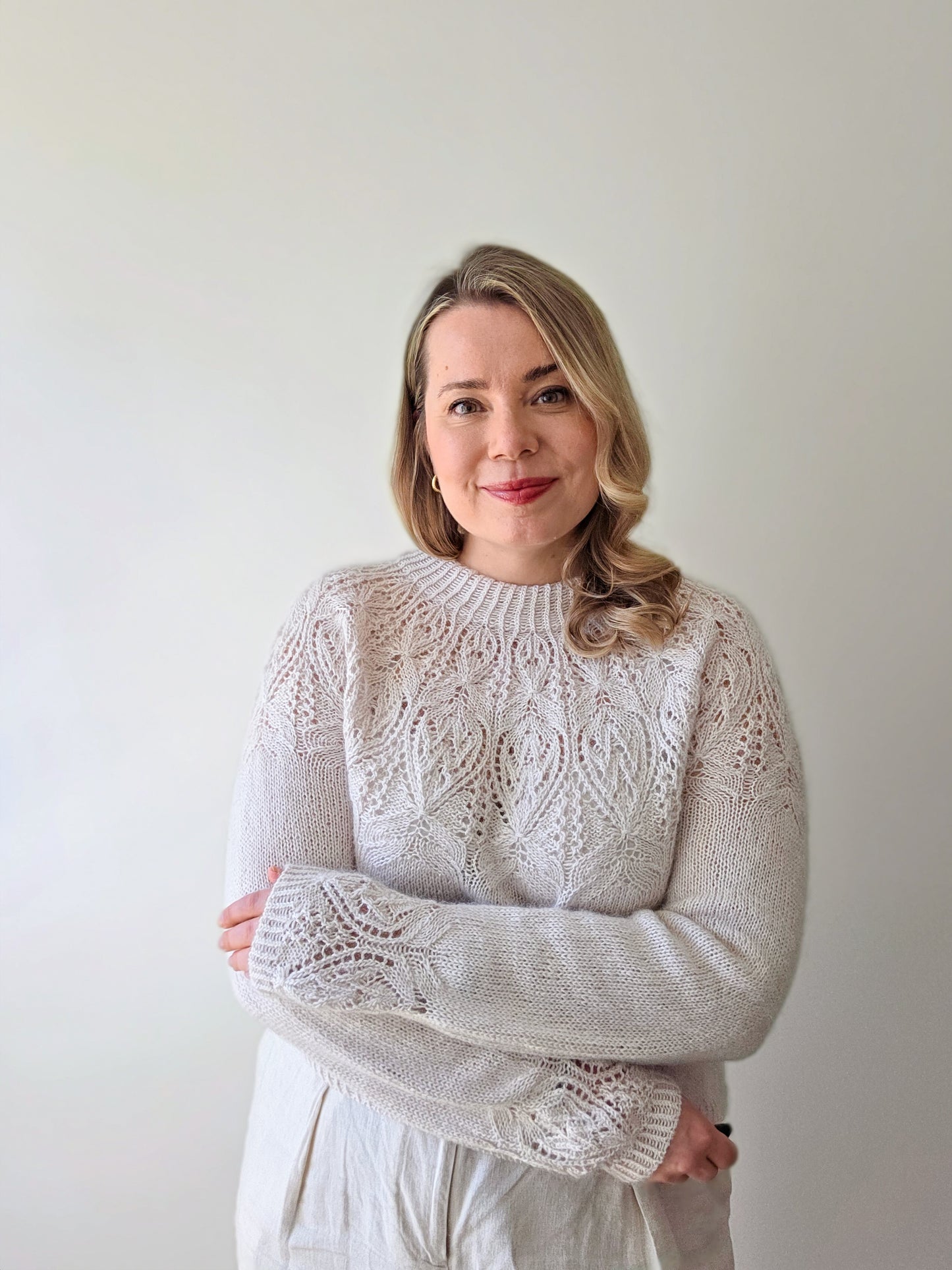 Orchid Bloom pullover