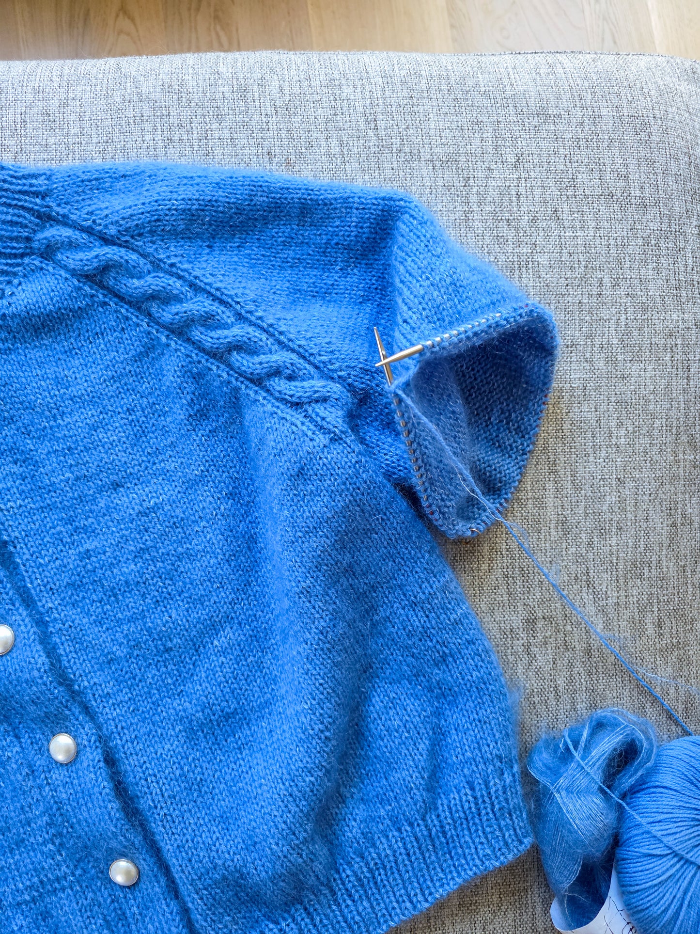 Rainy day cardigan
