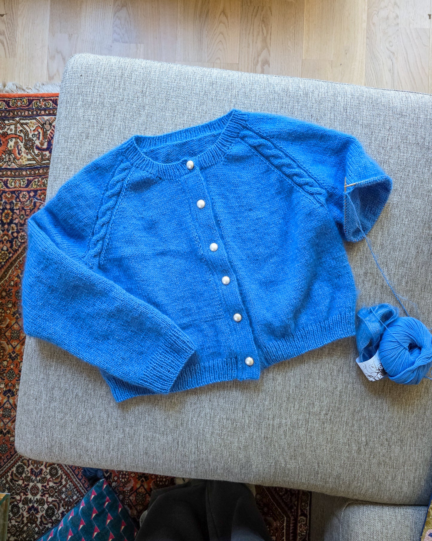 Rainy day cardigan