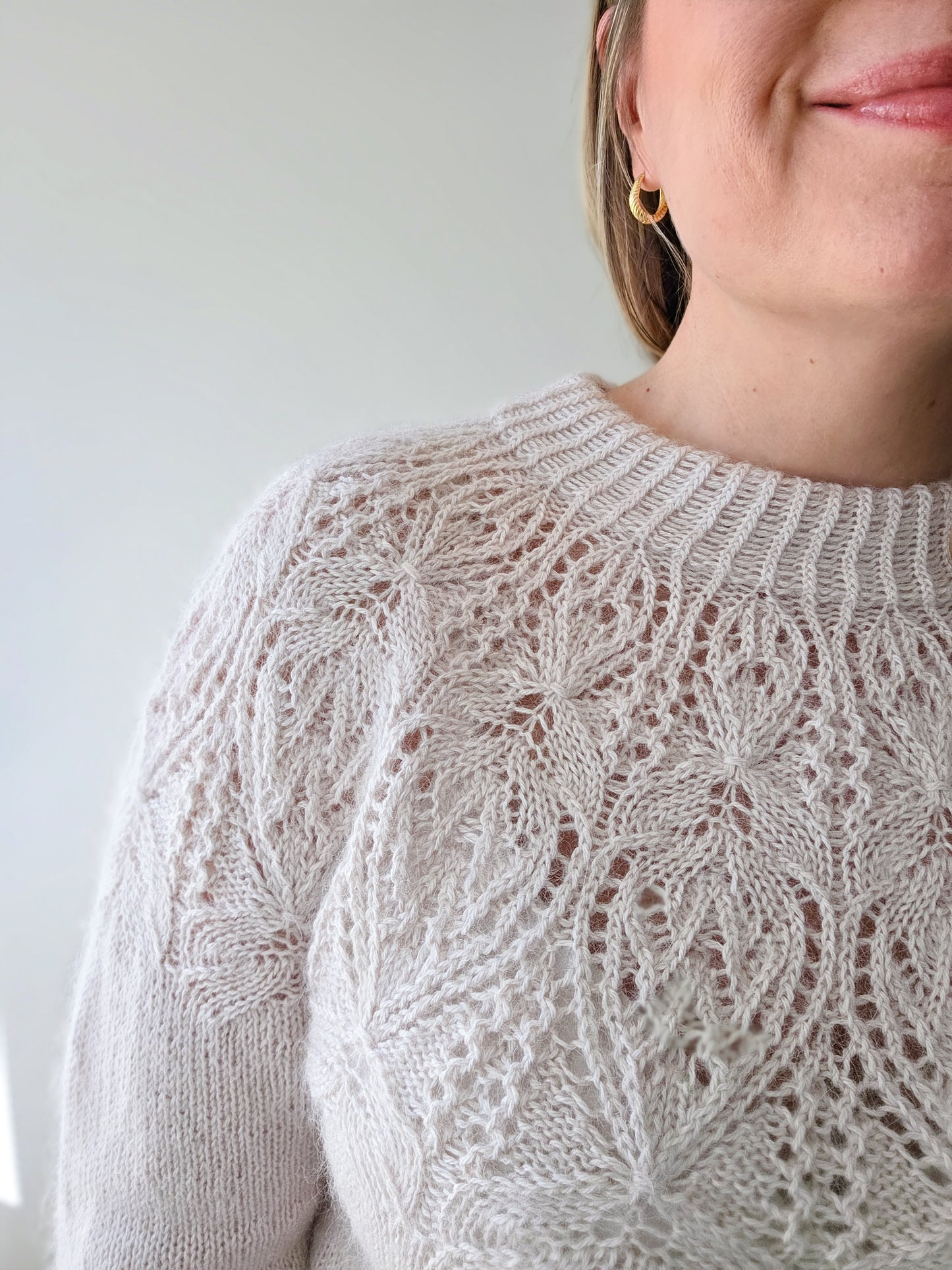 Orchid Bloom pullover