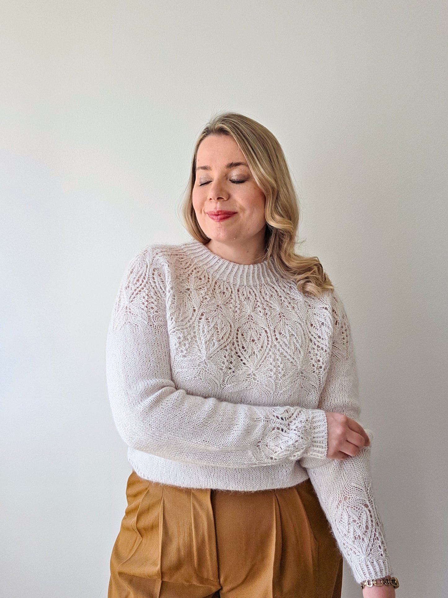 Orchid Bloom pullover