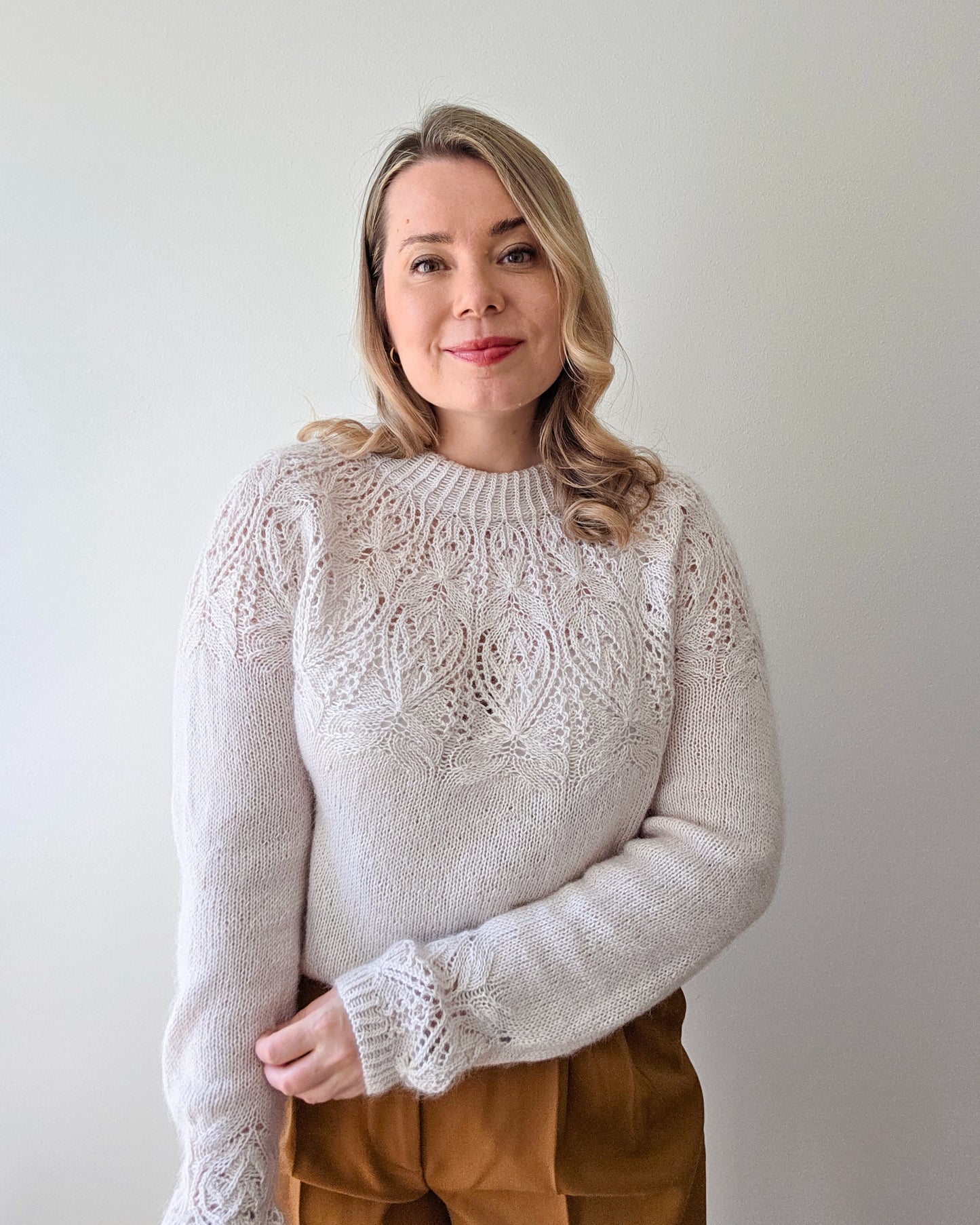 Orchid Bloom pullover