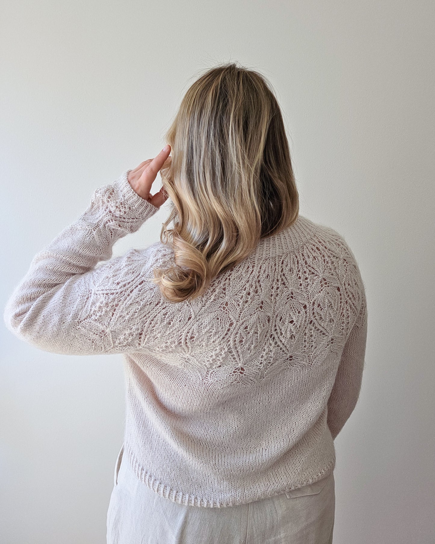 Orchid Bloom pullover