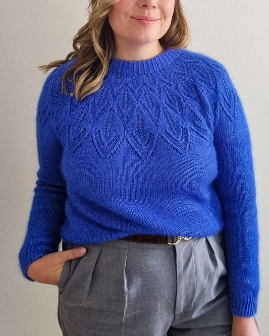Wood Anemone pullover