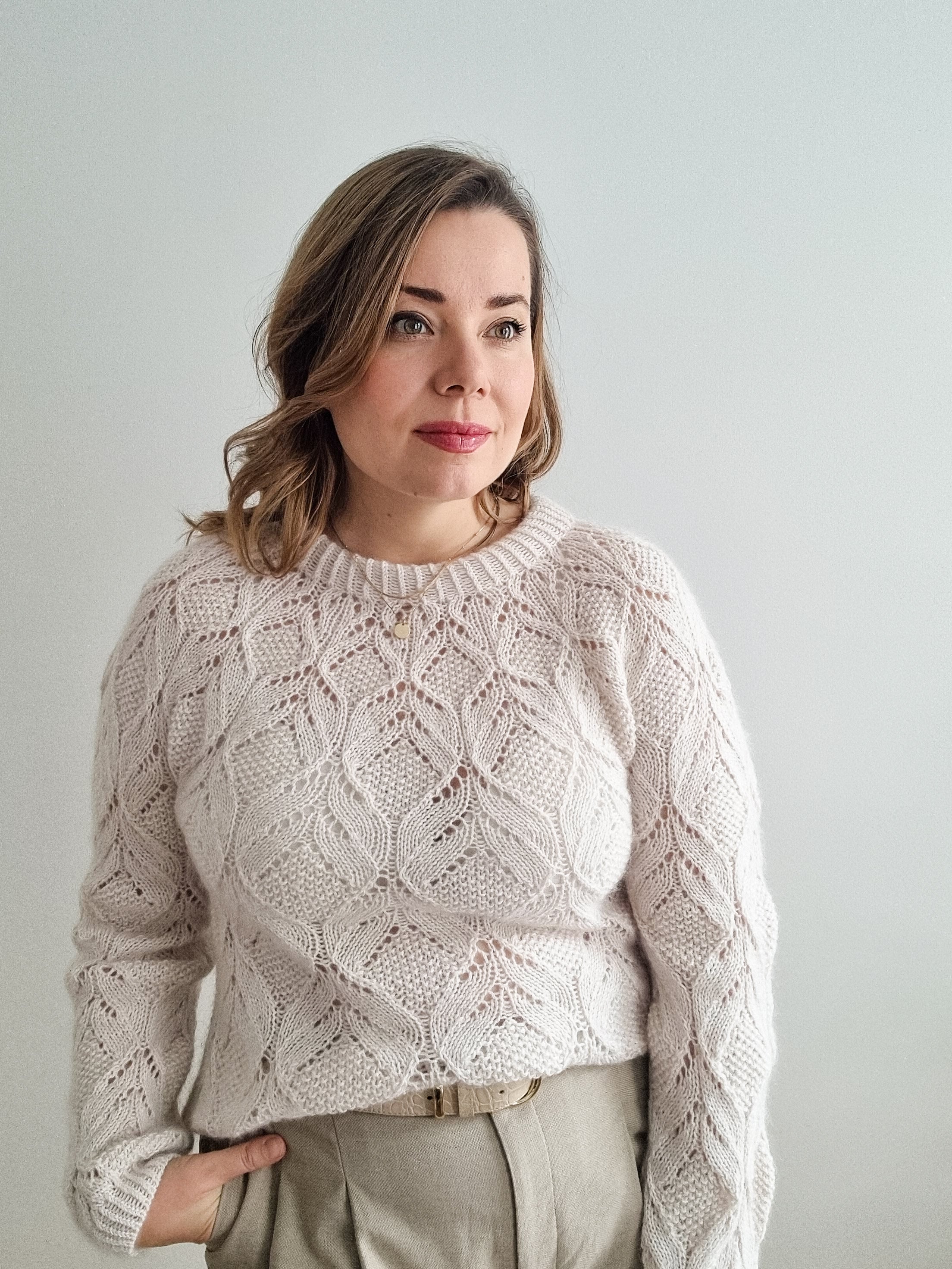 Poetry pullover (mohair edition) – Sari Nordlund