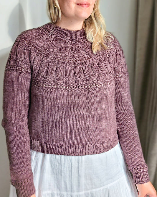 Colette yoke pullover