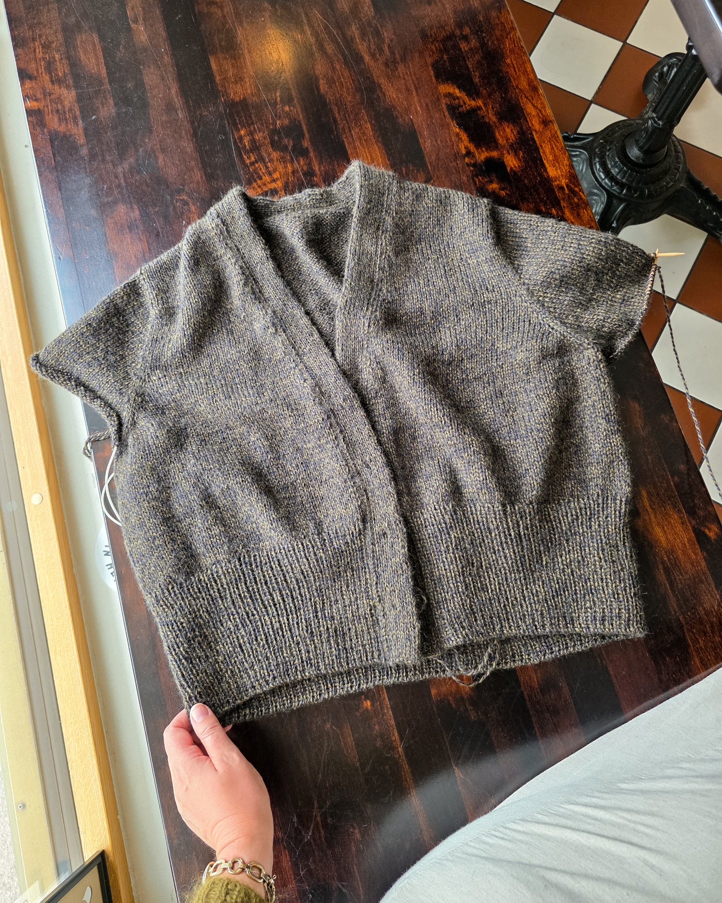 Wine Club cardigan