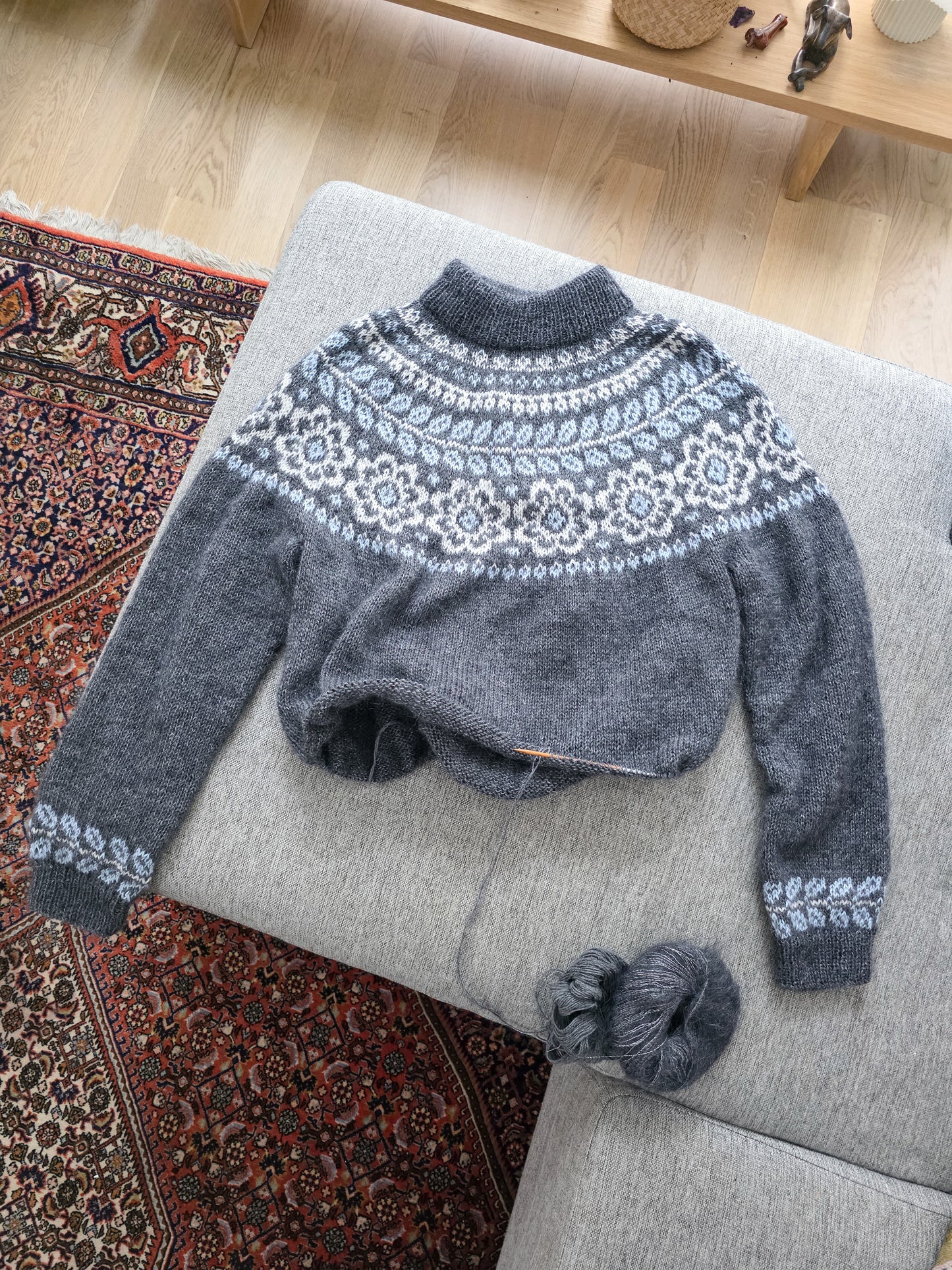 Poppy Bloom pullover