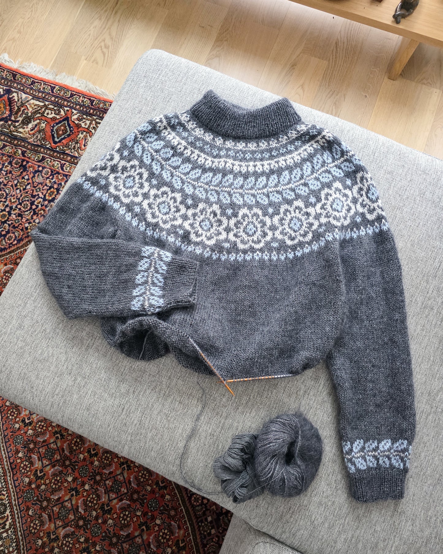 Poppy Bloom pullover