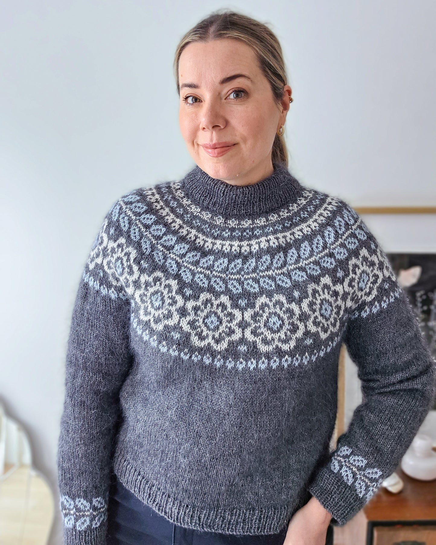 Poppy Bloom pullover