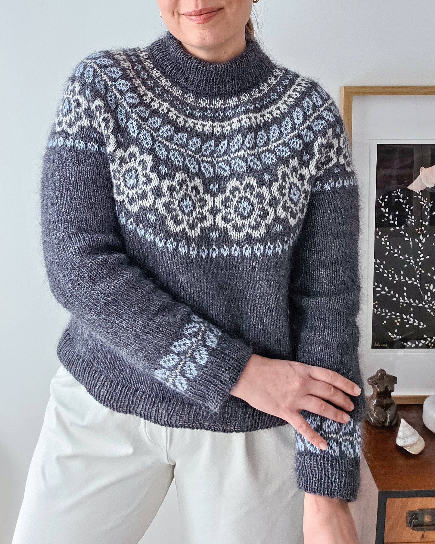 Poppy Bloom pullover