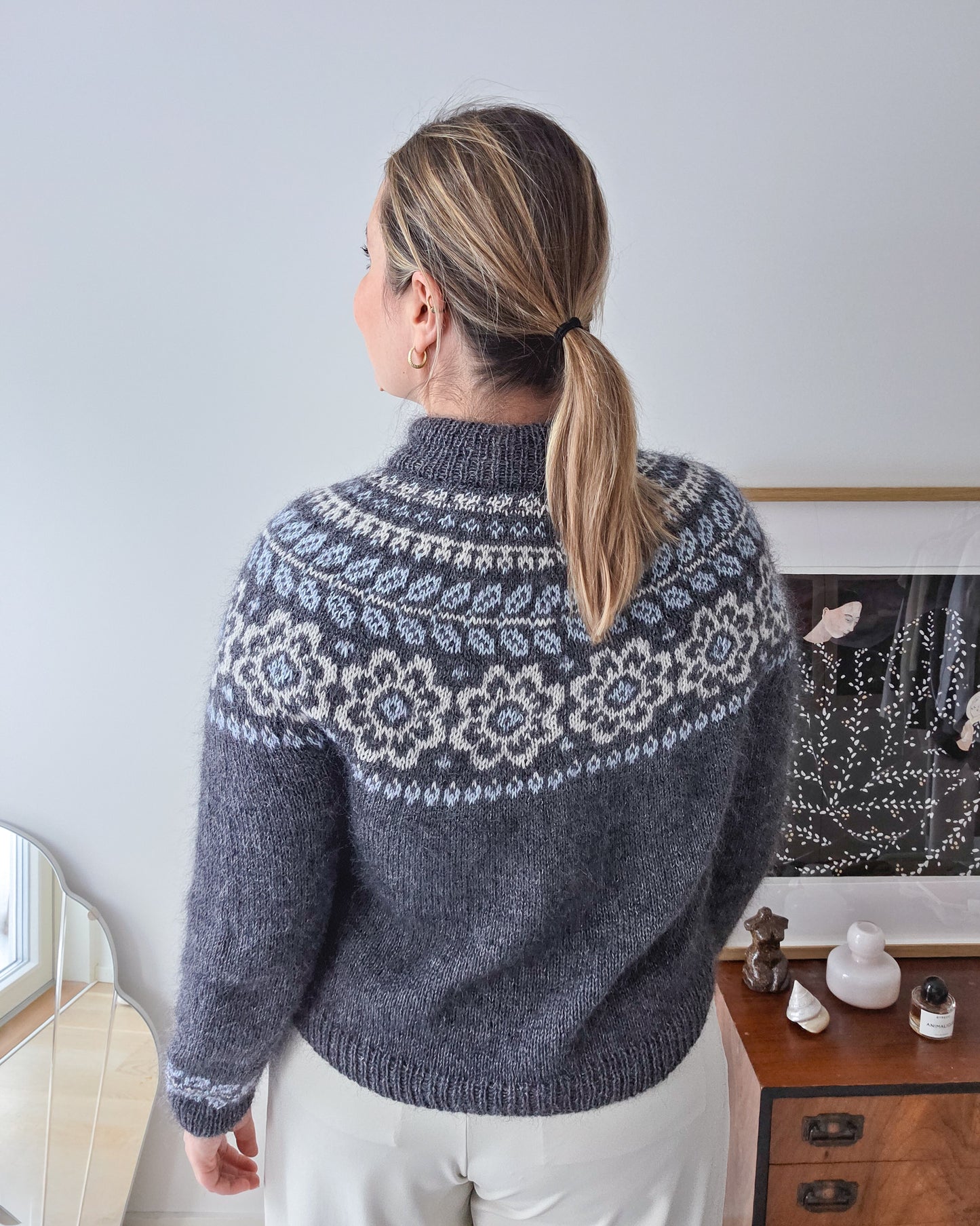 Poppy Bloom pullover