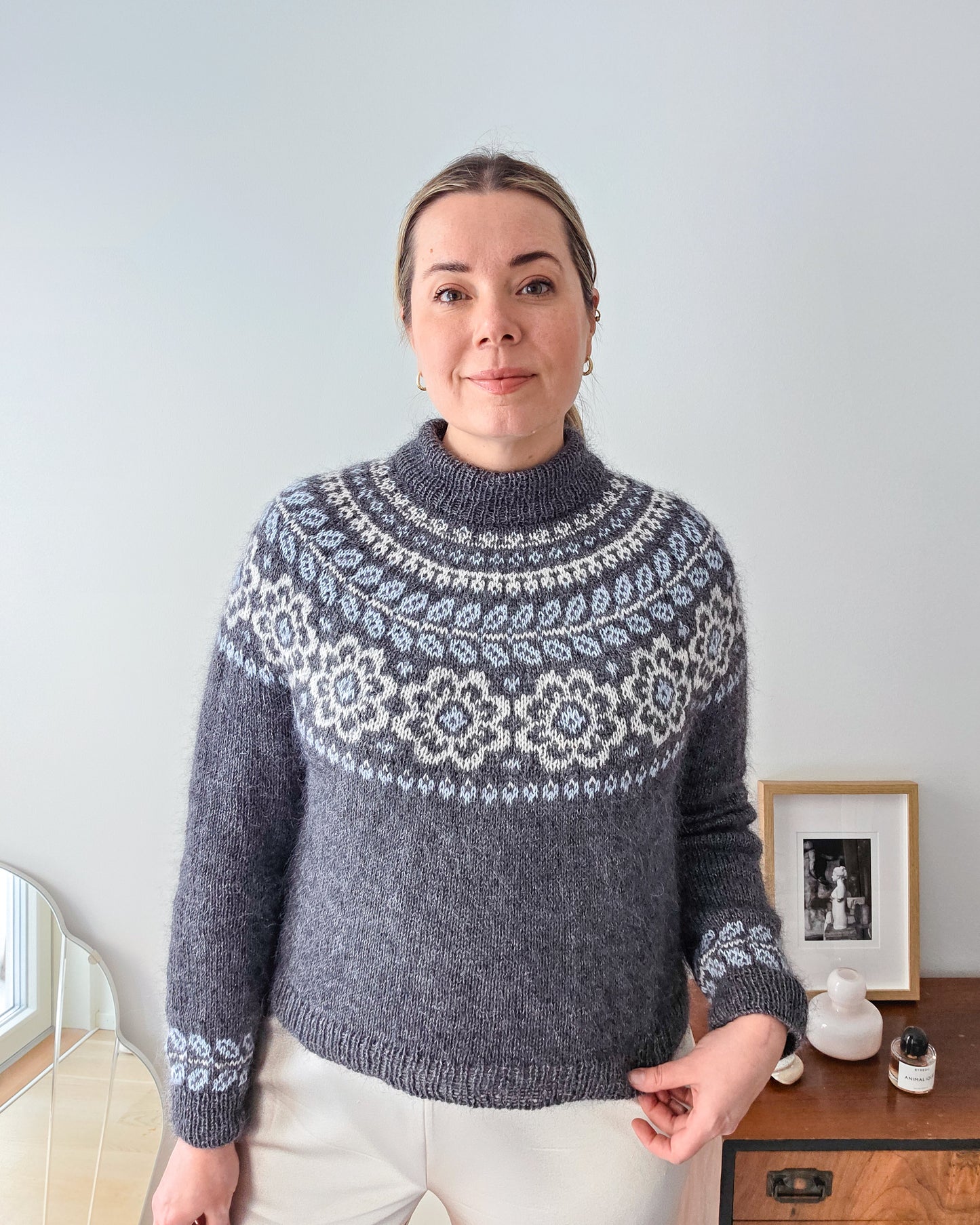 Poppy Bloom pullover
