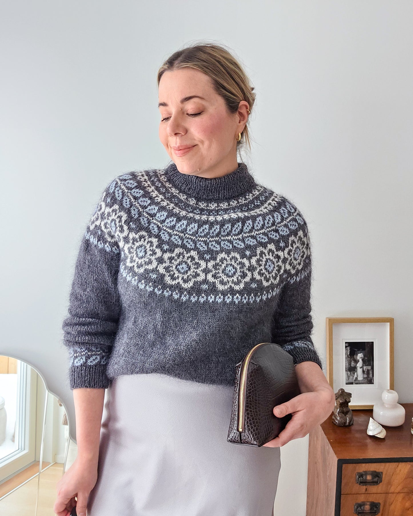 Poppy Bloom pullover