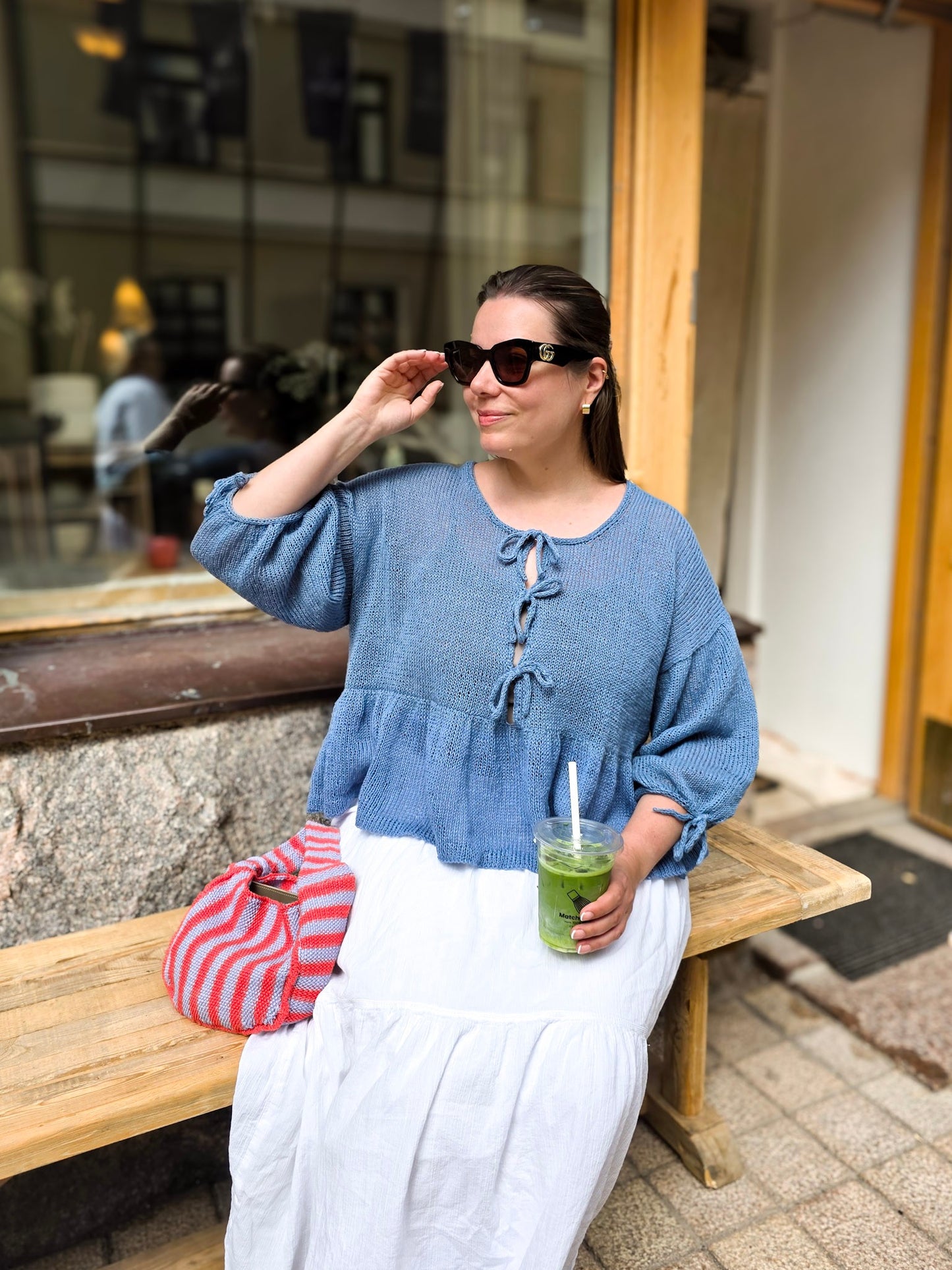 Lily Blouse and Cardigan