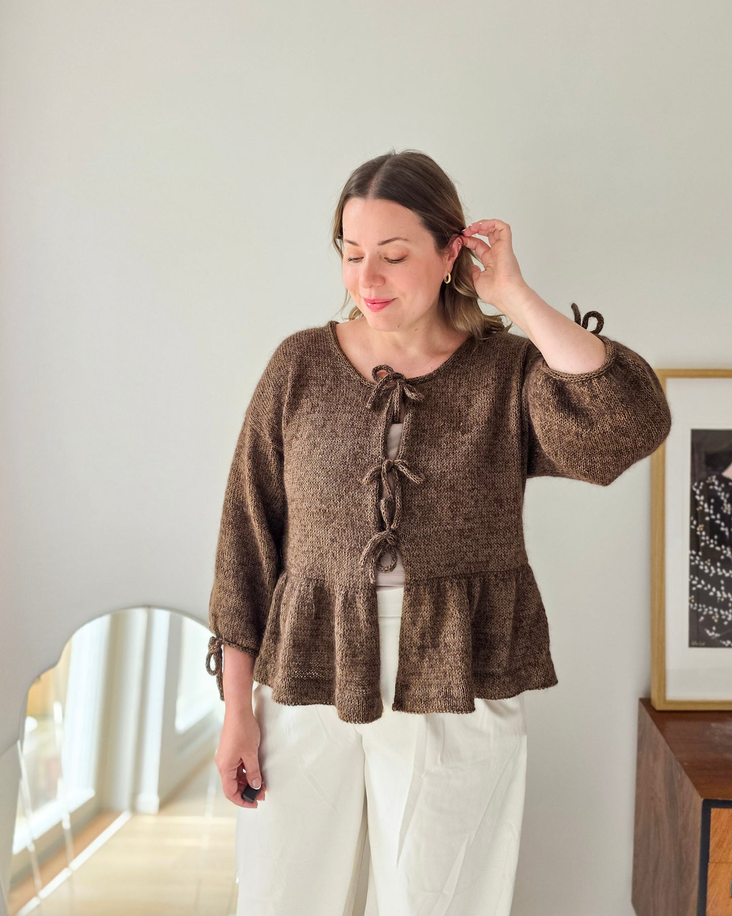 Lily Blouse and Cardigan