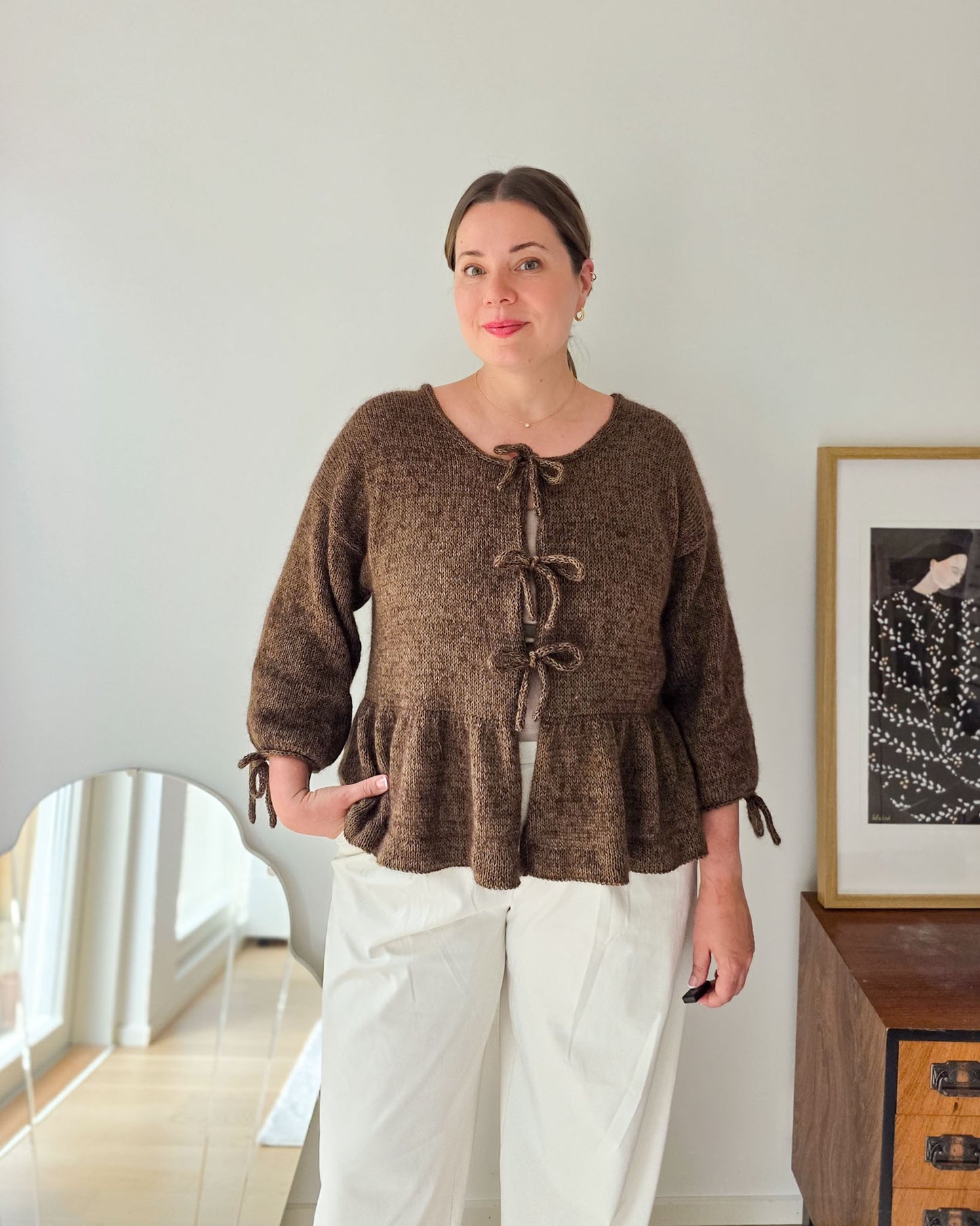 Lily Blouse and Cardigan