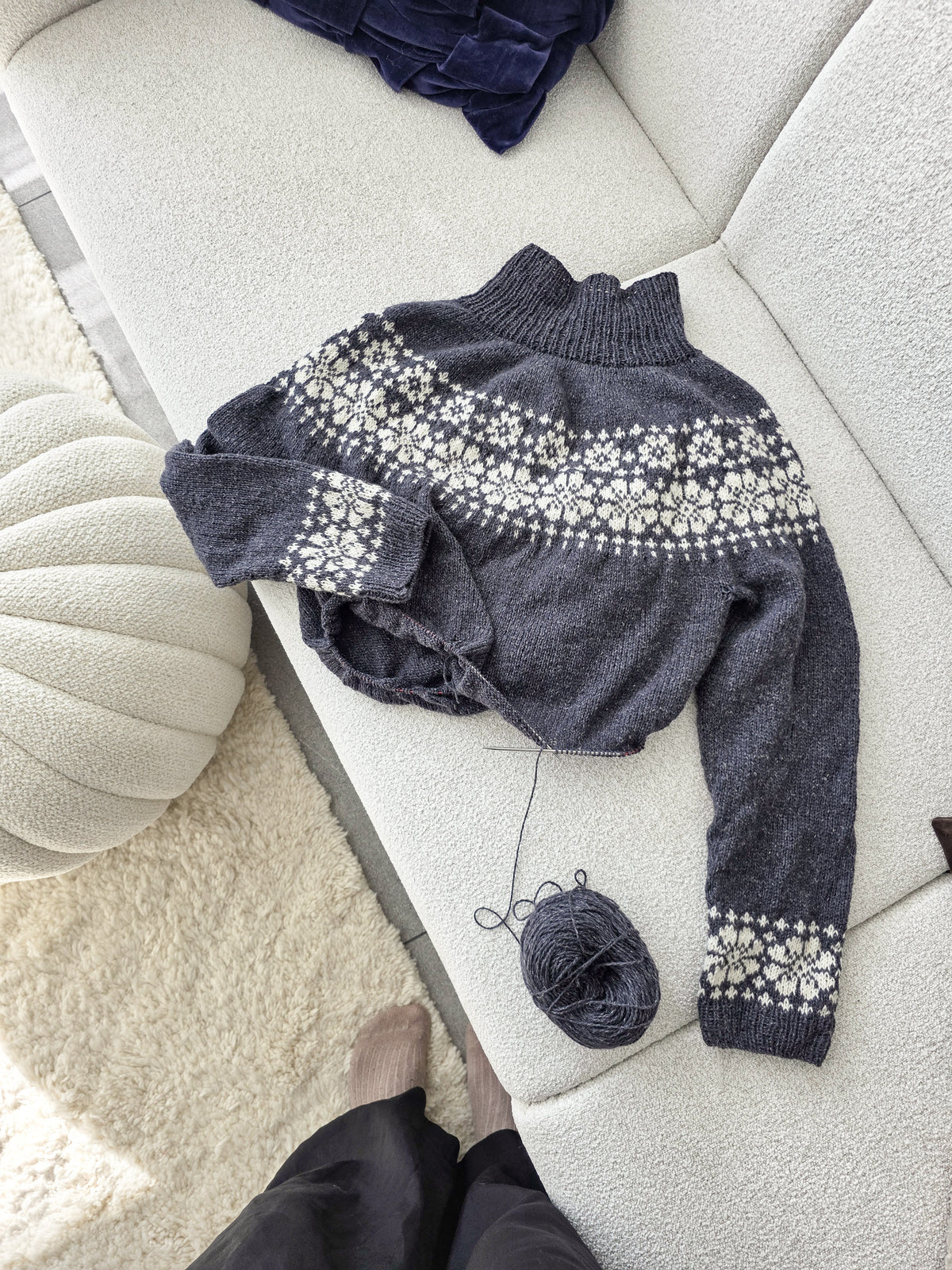 A Floral Affair Pullover