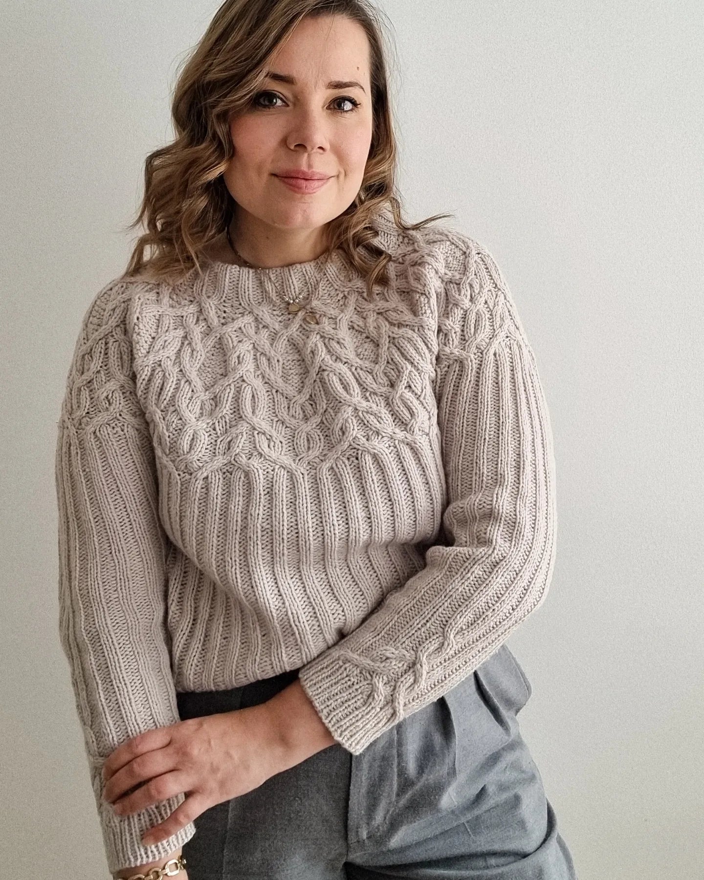 Marzipan pullover